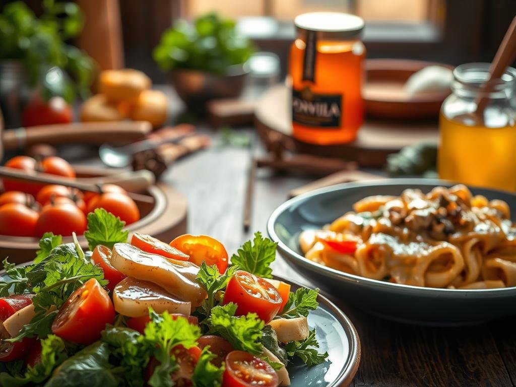Miele nelle preparazioni gastronomiche salate