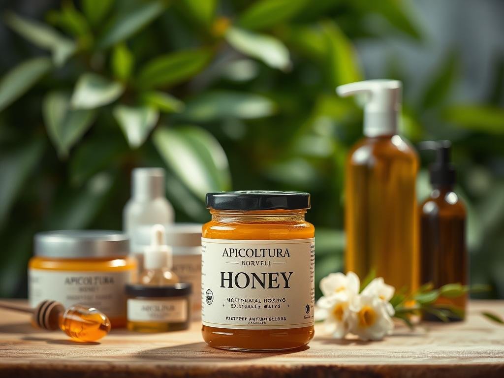 Miele per la cura della pelle e dei capelli