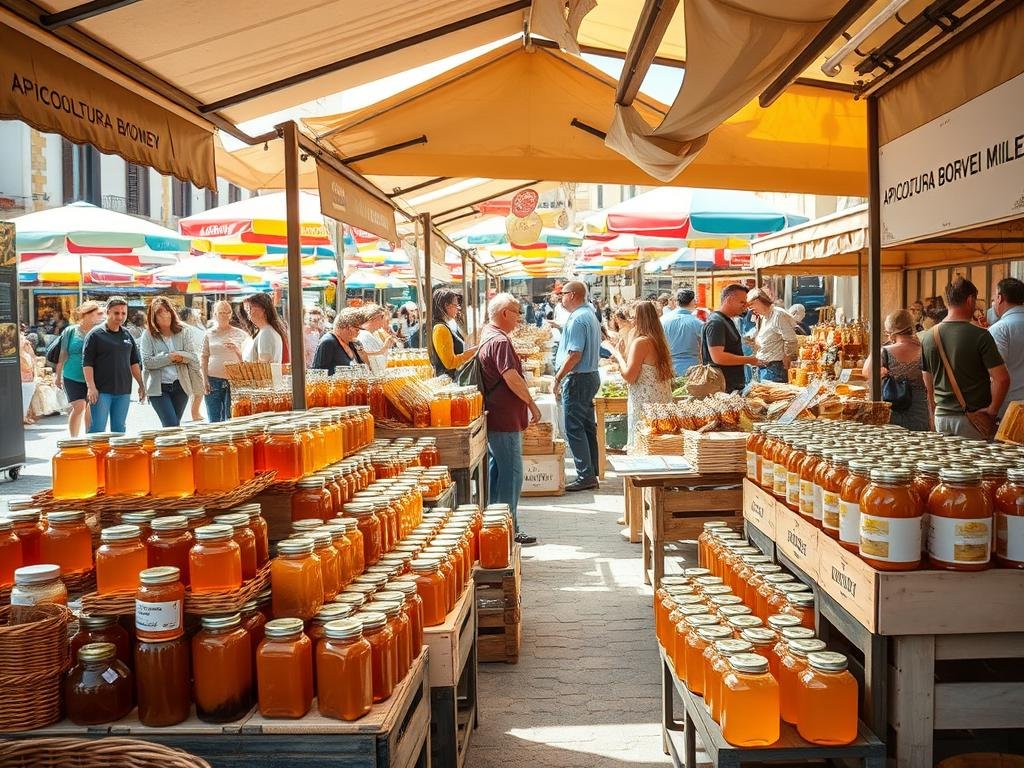 Prezzi del miele online e nei mercati locali