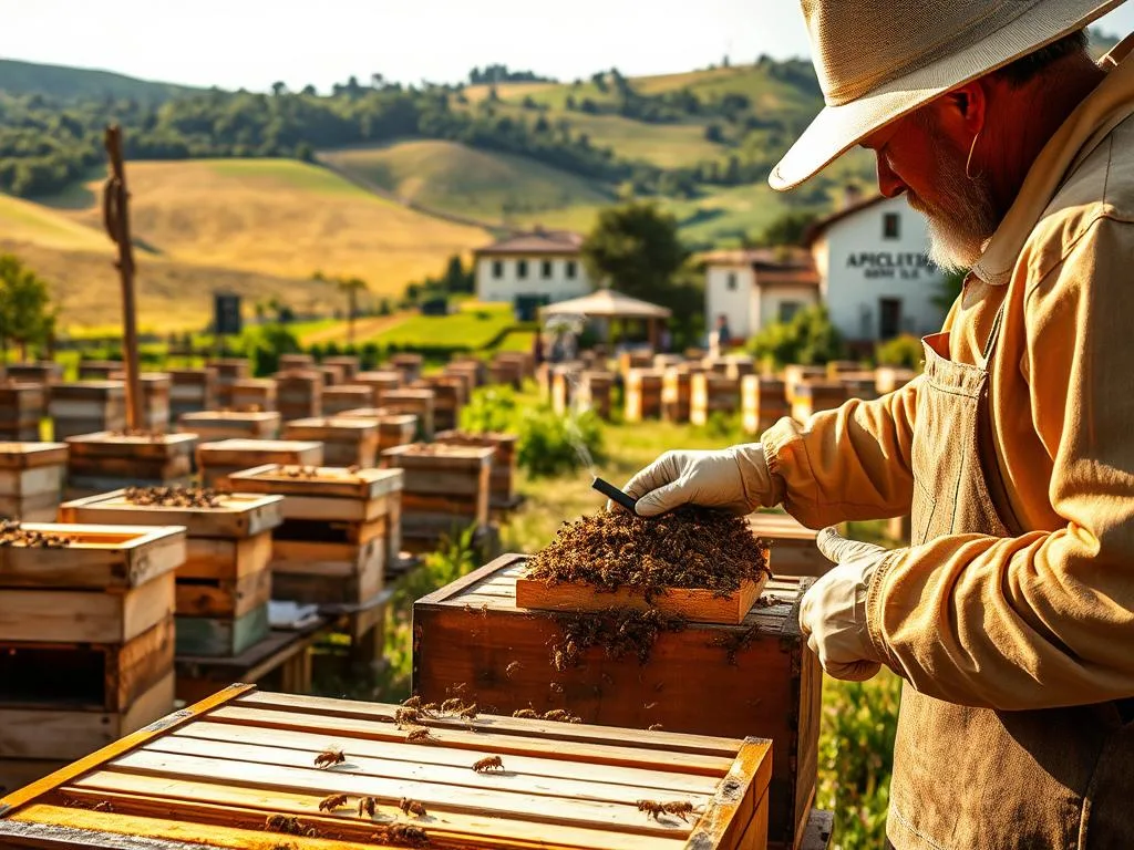 Produzione artigianale del miele Produzione artigianale del miele