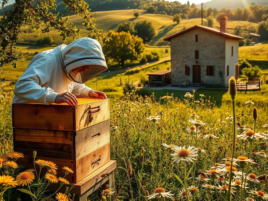 Produzione di miele artigianale Produzione di miele artigianale