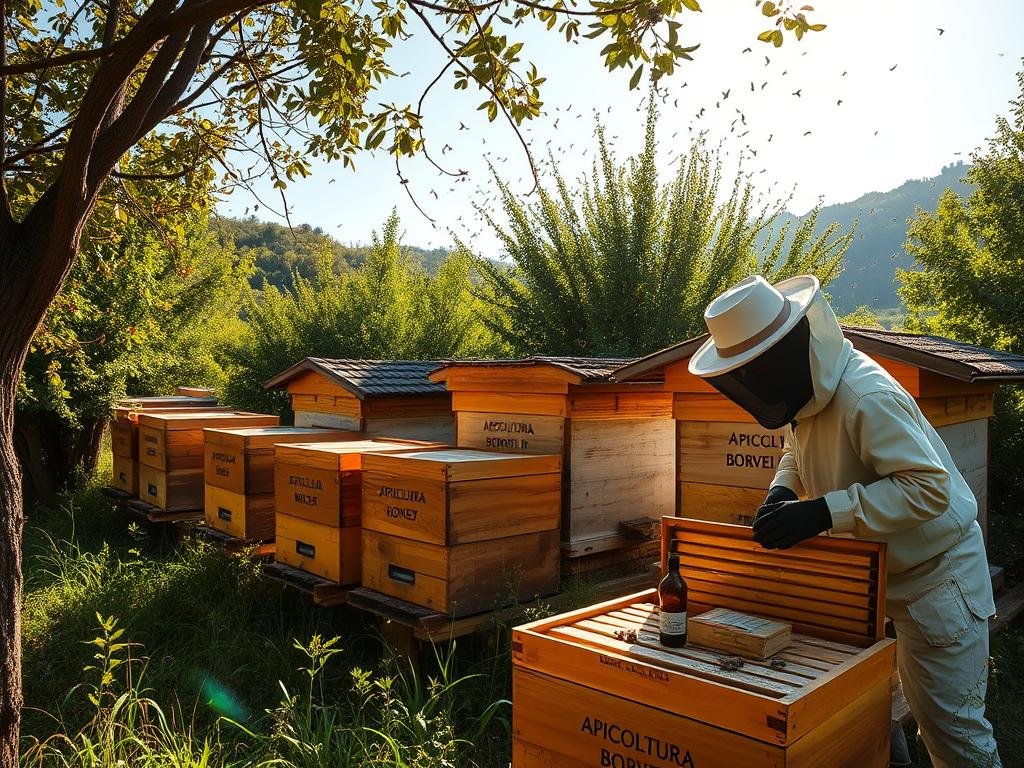 Produzione miele grezzo