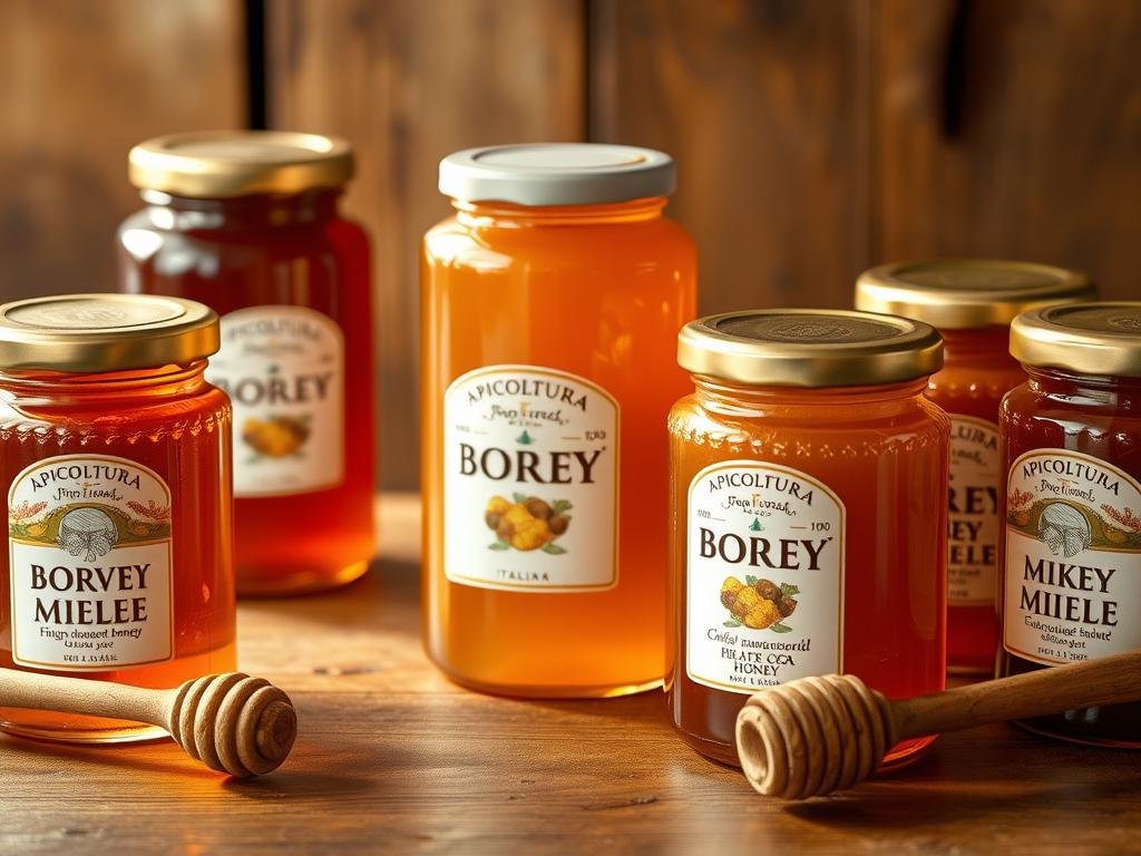 Selezione di miele italiano di qualità