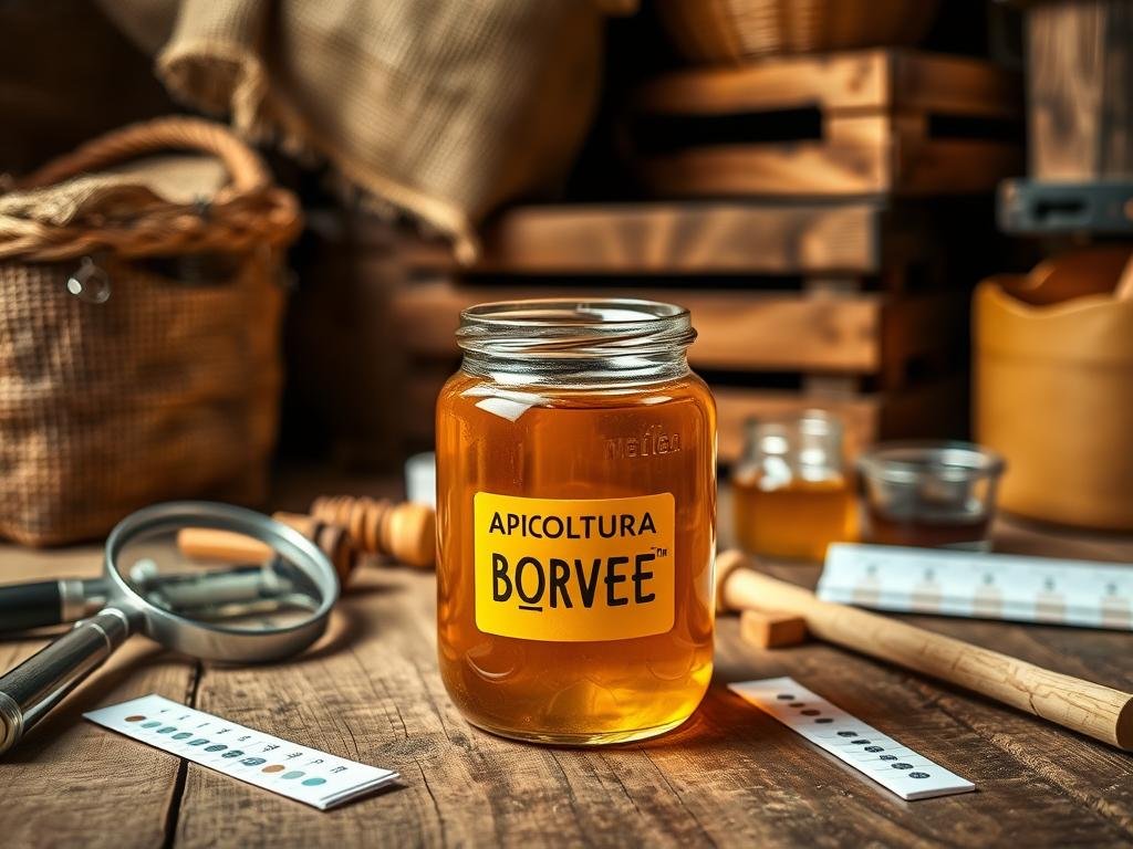 Test per riconoscere miele puro