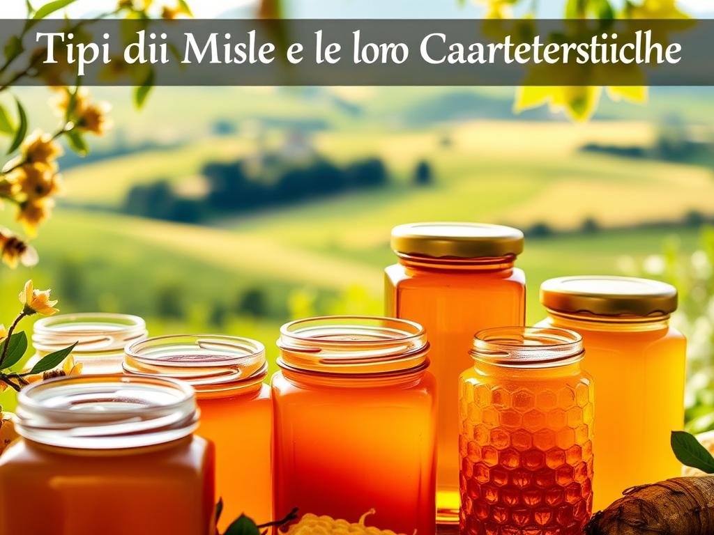 Varietà di miele naturale