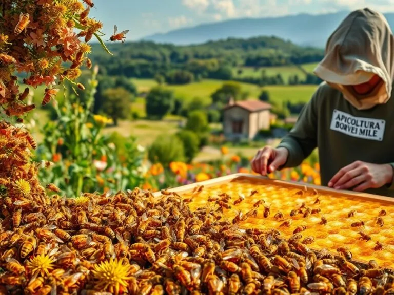 Come le Api Producono i Loro Prodotti? Dal Nettare alla Cera d’Api
