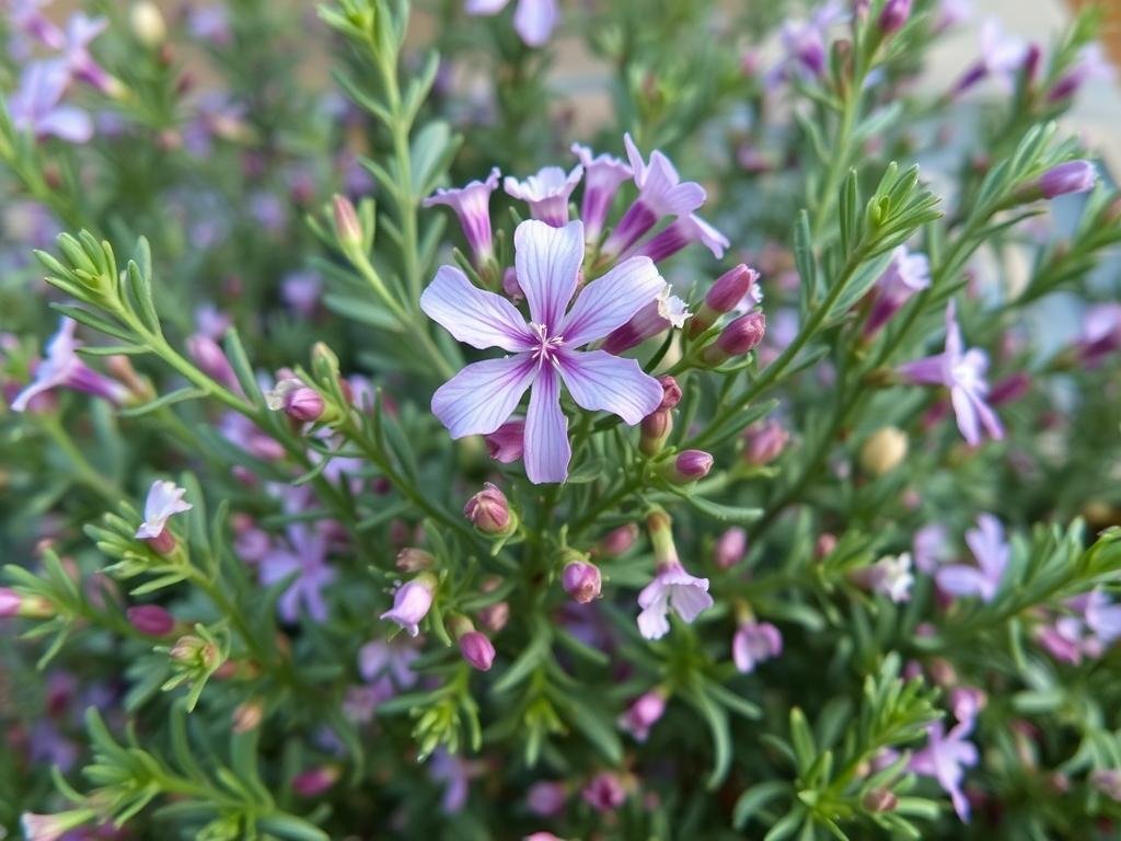 Genera un'immagine del Rosmarino in fiore Genera un'immagine del Rosmarino in fiore