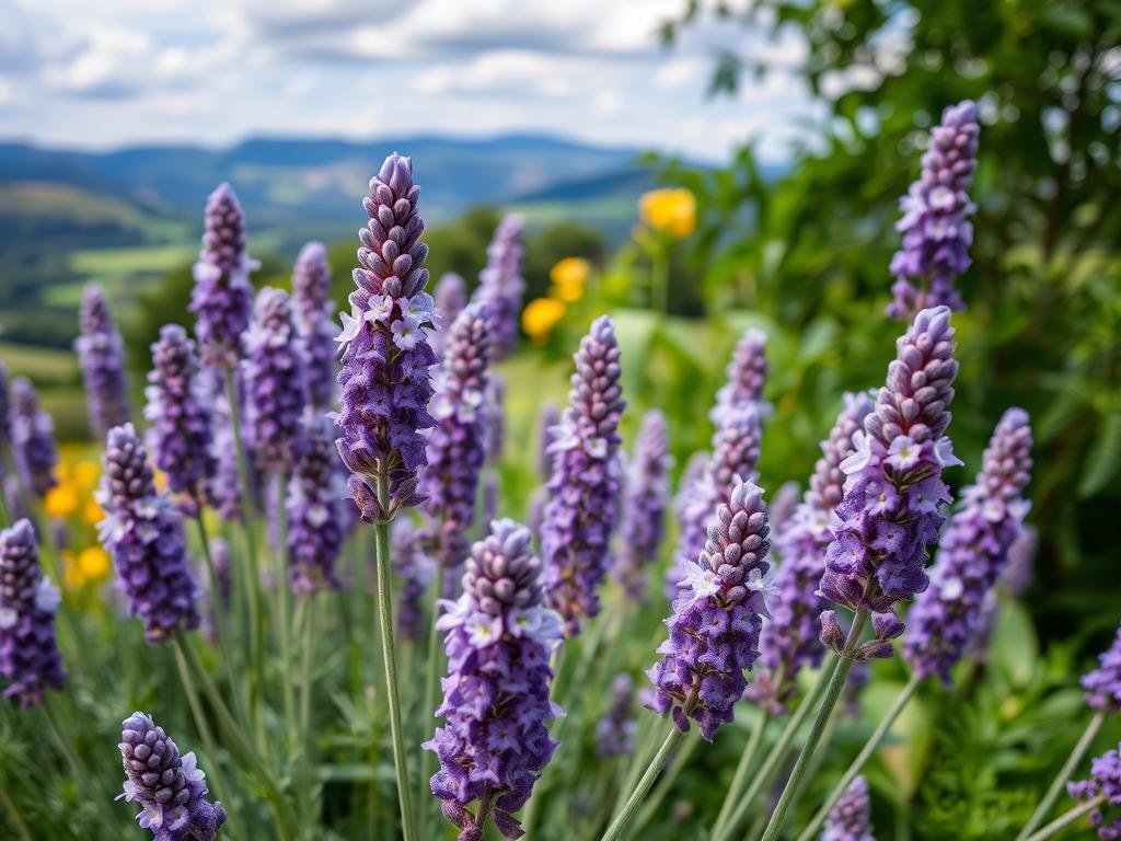 Genera un'immagine della Lavanda in fiore Genera un'immagine della Lavanda in fiore