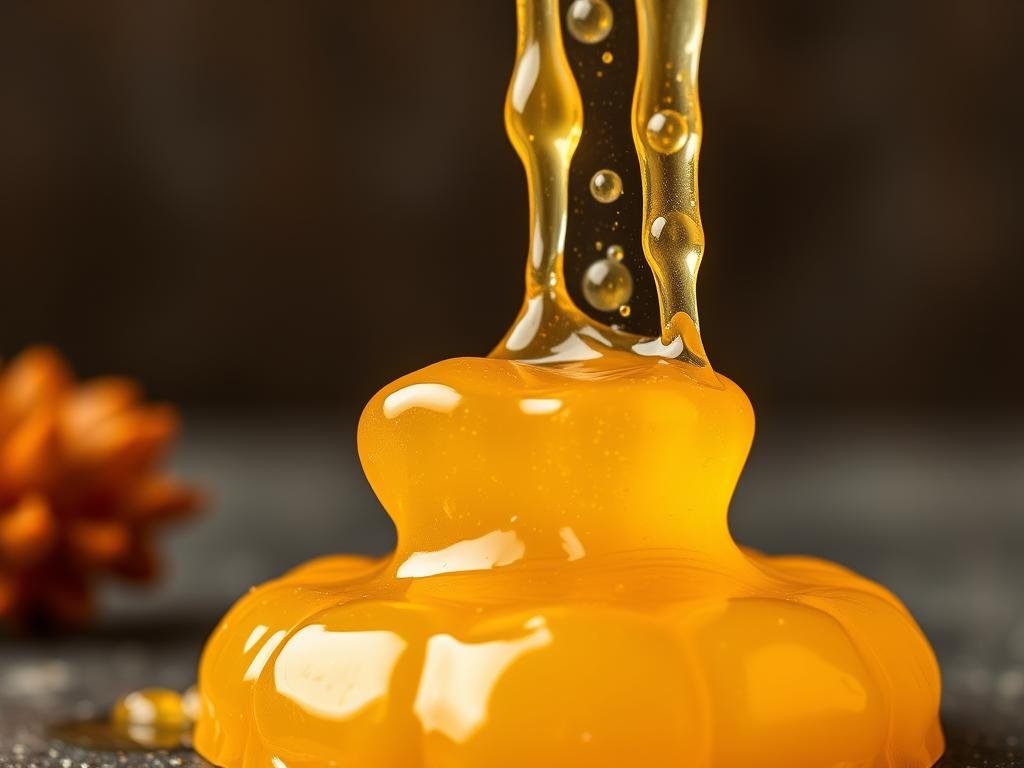 Genera un'immagine della pappa reale utilizzata nella cosmetica naturale Genera un'immagine della pappa reale utilizzata nella cosmetica naturale