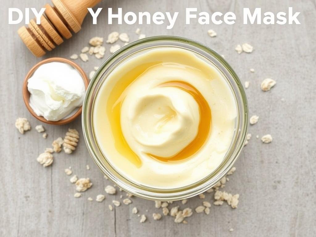 Immagina di creare una maschera viso al miele fai da te