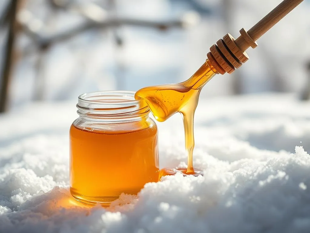 Immagina un miele con note di fiori bianchi e neve fresca, prodotto nelle alte montagne. Immagina un miele con note di fiori bianchi e neve fresca, prodotto nelle alte montagne.