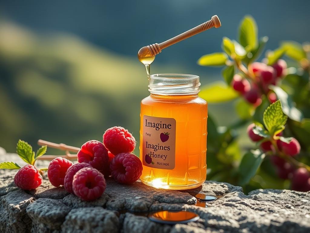 Immagina un miele delicato con note di lampone fresco, prodotto nelle montagne alpine. Immagina un miele delicato con note di lampone fresco, prodotto nelle montagne alpine.