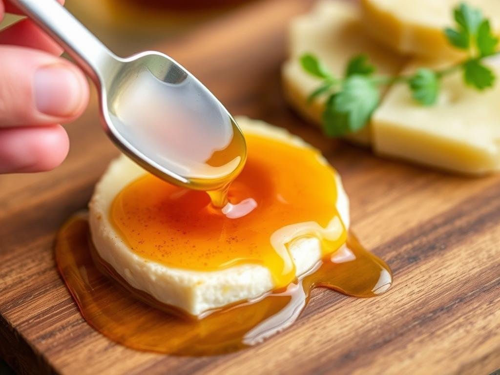 Immagina una salsa al miele che esalti il sapore del tuo formaggio preferito