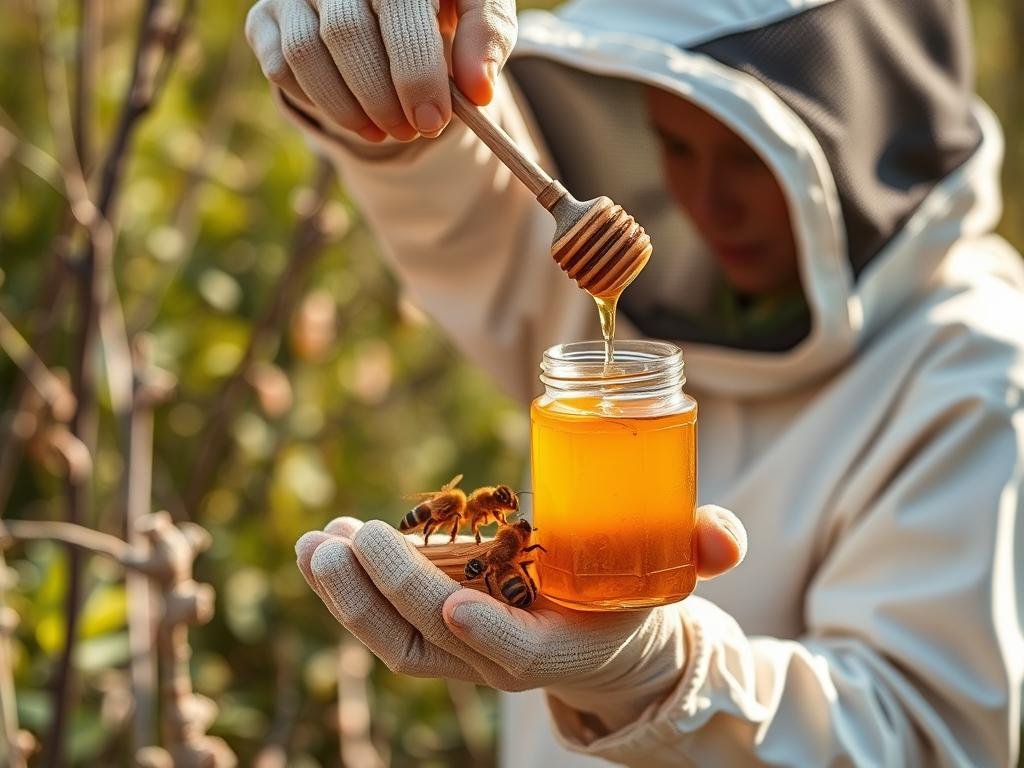 Immagina un'azienda apistica che unisce tradizione e innovazione nella produzione di miele artigianale.