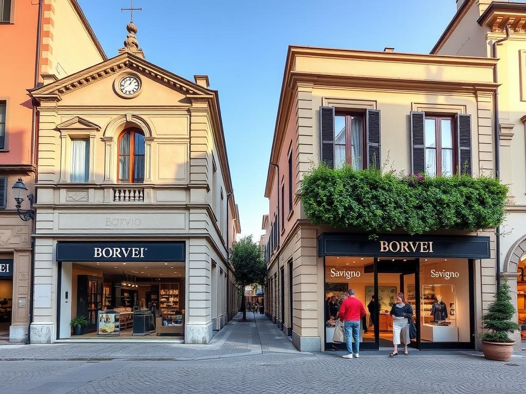 Immagine dei punti vendita Borvei a Bologna e Savigno
