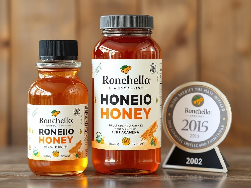 Immagine del miele biologico Ronchello con un premio o un riconoscimento