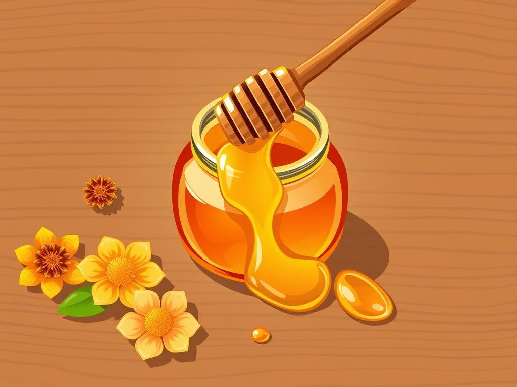 Immagine del miele utilizzato nella medicina tradizionale Immagine del miele utilizzato nella medicina tradizionale
