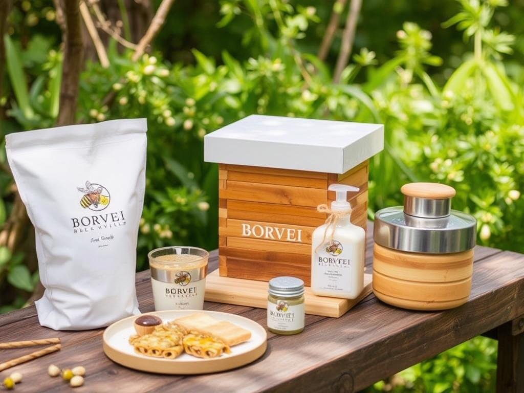 Immagine della gamma di prodotti dell'alveare di Borvei Immagine della gamma di prodotti dell'alveare di Borvei