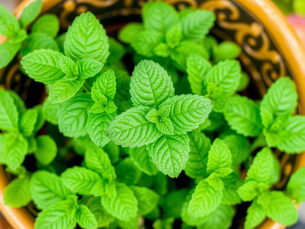 Immagine di Menta in un vaso