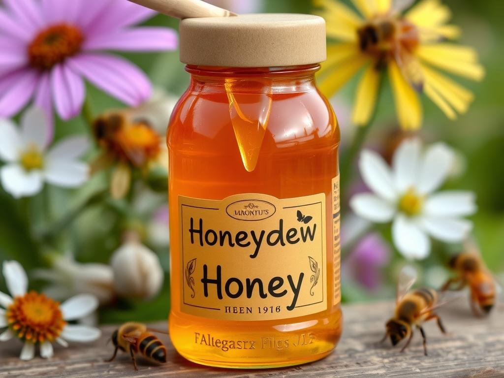 Immagine di miele di melata Immagine di miele di melata