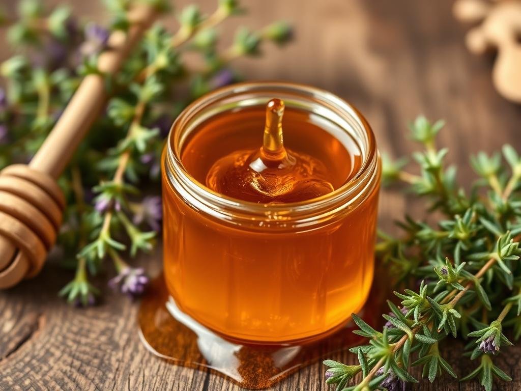 Immagine di miele di timo Immagine di miele di timo