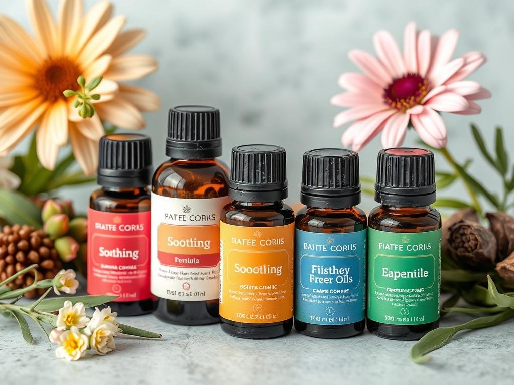 Immagine di oli essenziali lenitivi naturali