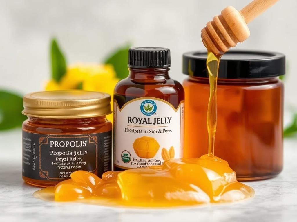 Immagine di propoli e pappa reale