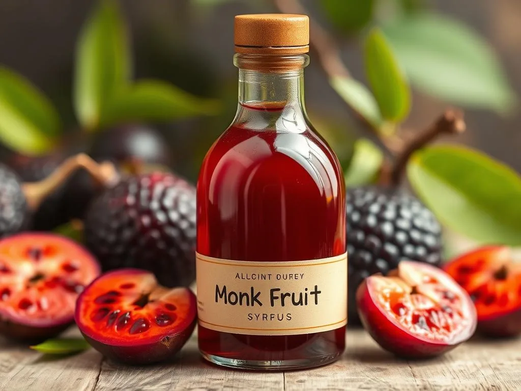 Immagine di sciroppo di monk fruit Immagine di sciroppo di monk fruit