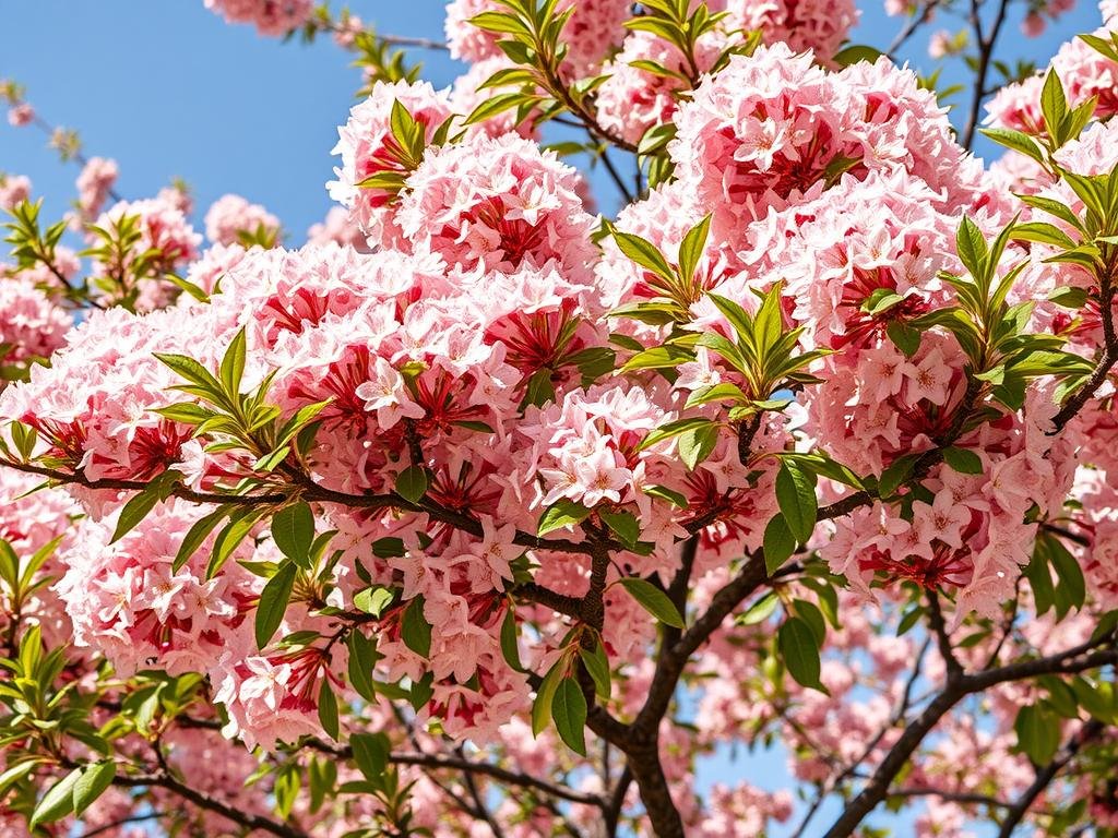 Immagine di un castagno in fiore