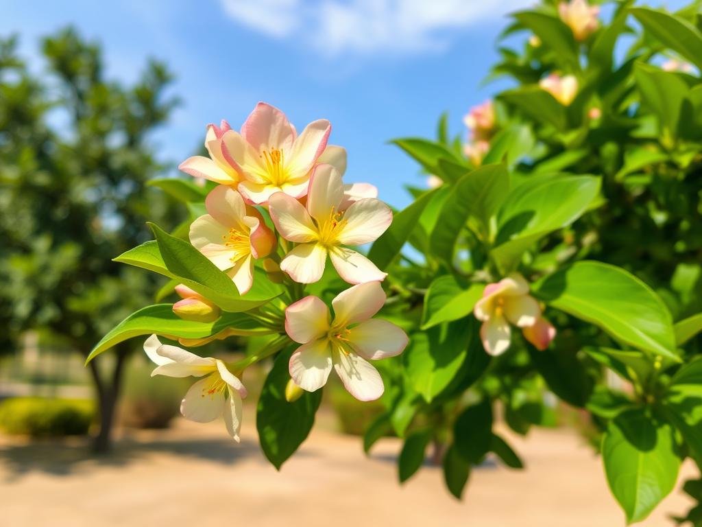 Immagine di un tiglio in fiore