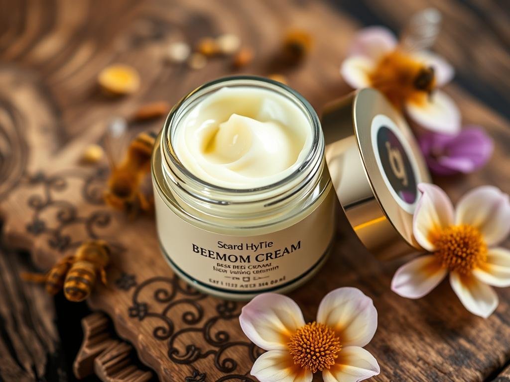 Immagine di una crema al veleno d'api di alta qualità