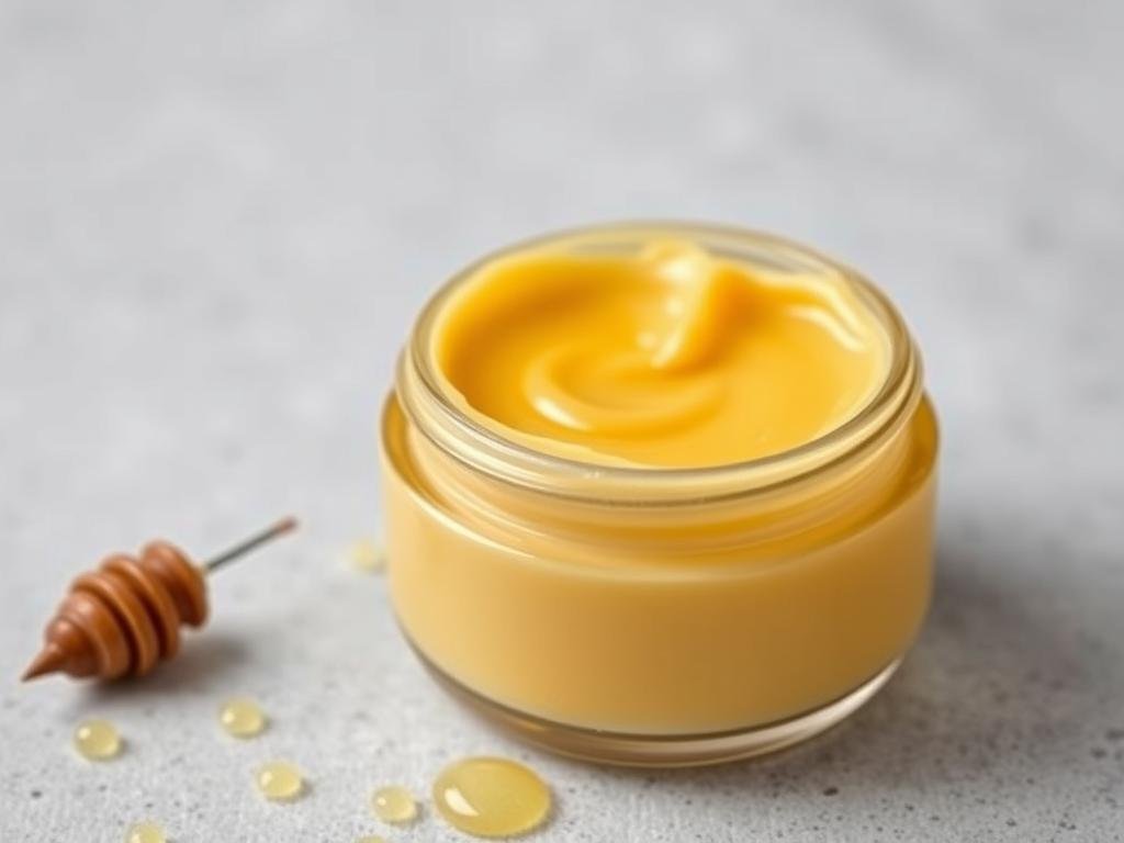 Immagine di una crema idratante a base di cera d'api