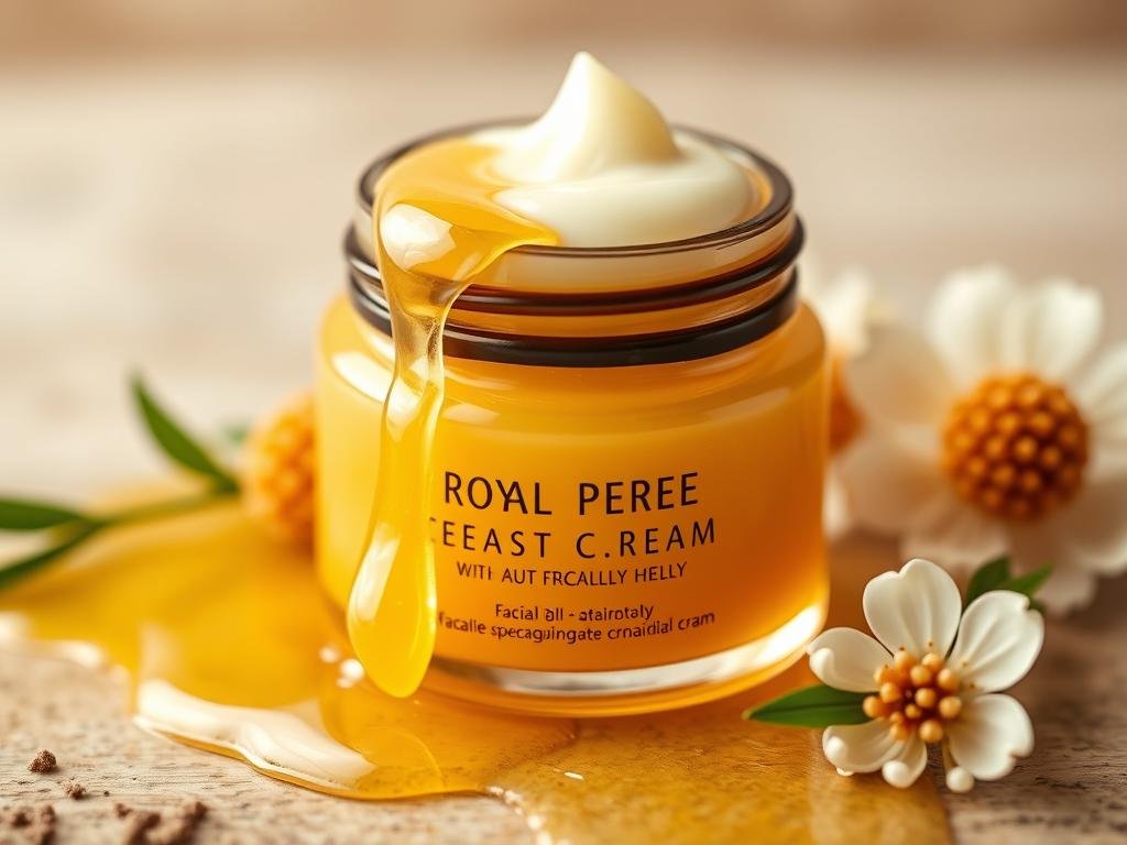 Immagine di una crema viso a base di pappa reale