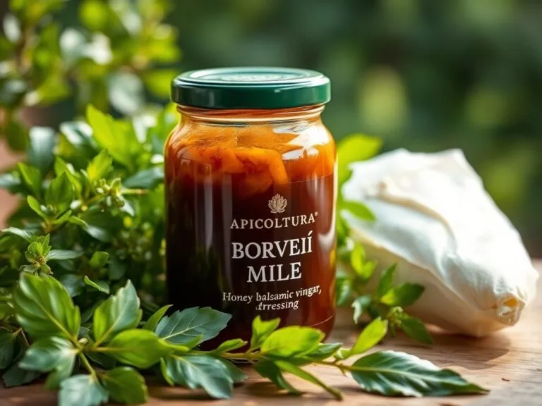 Salsa al Miele e Aceto Balsamico: Un Classico per Insalate e Secondi Piatti