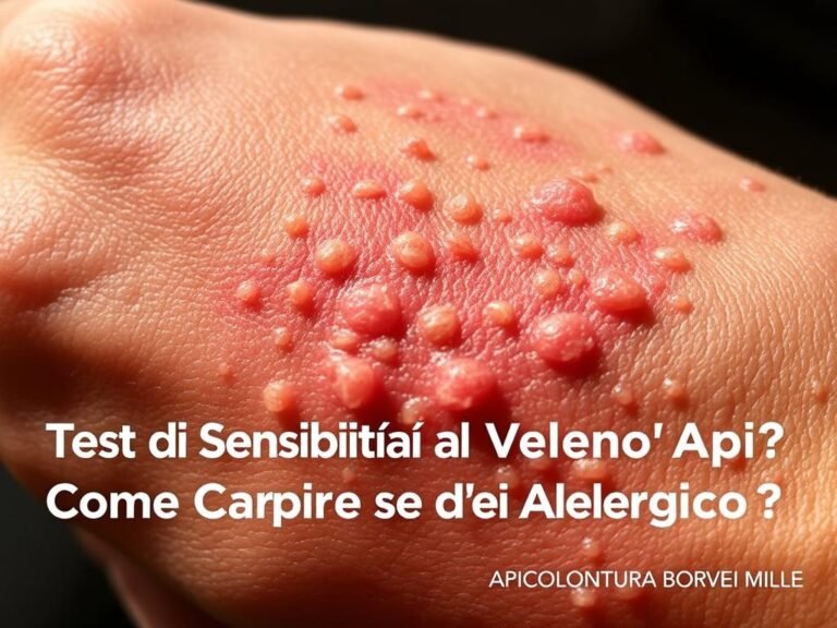 Test di Sensibilità al Veleno d’Api: Come Capire se Sei Allergico? 9 Test di Sensibilità al Veleno d’Api: Come Capire se Sei Allergico?