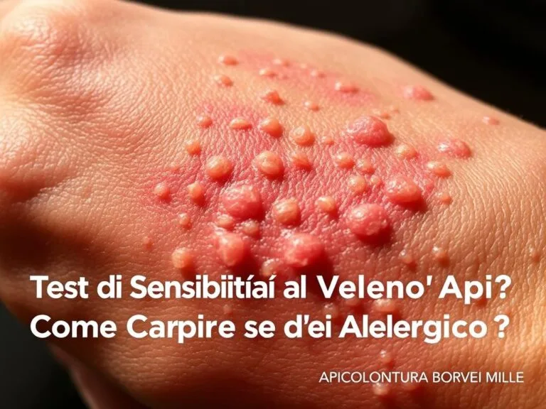 Test di Sensibilità al Veleno d’Api: Come Capire se Sei Allergico? 2 Test di Sensibilità al Veleno d’Api: Come Capire se Sei Allergico?
