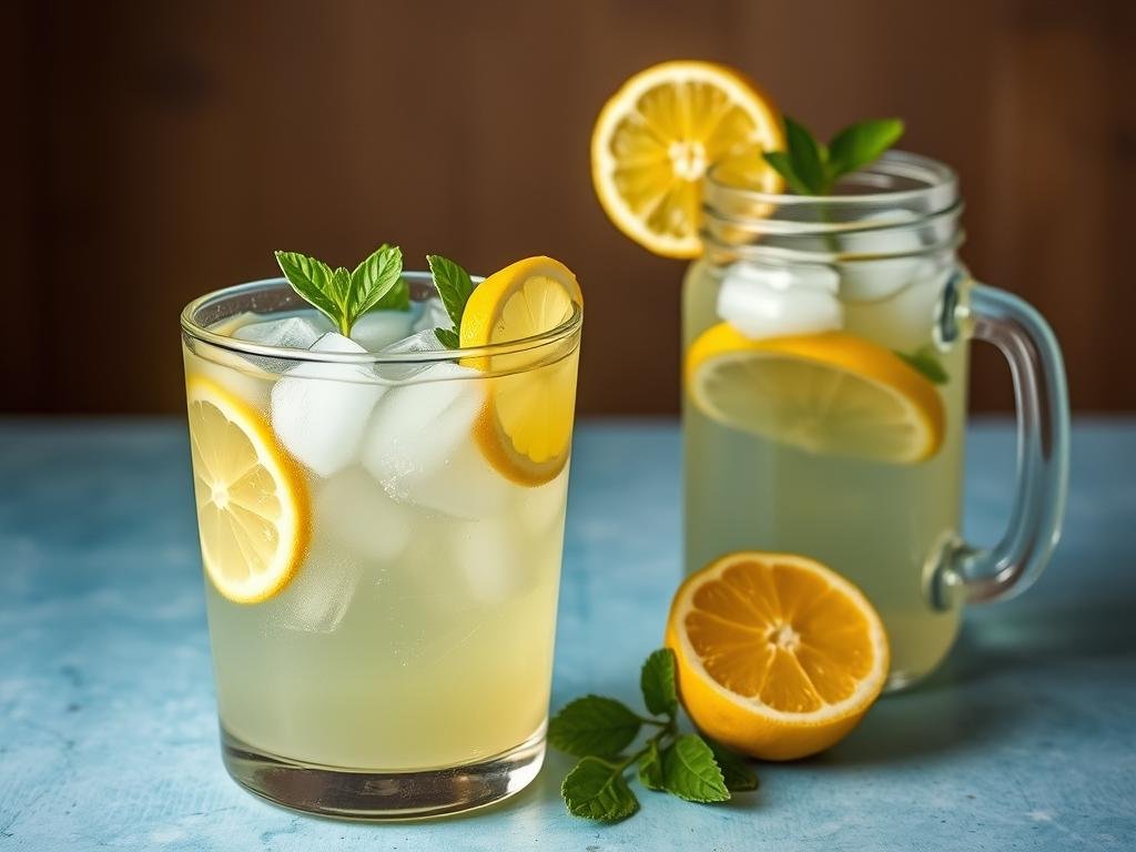 Una limonata al miele fresca e rinfrescante