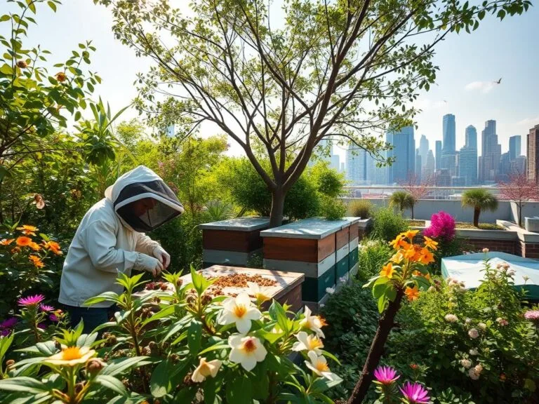4. Apicoltura Urbana e Piantumazione: Un Connubio Perfetto per le Green Cities