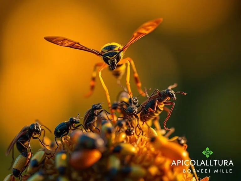 Come le Vespe Aiutano a Controllare le Popolazioni di Insetti Nocivi