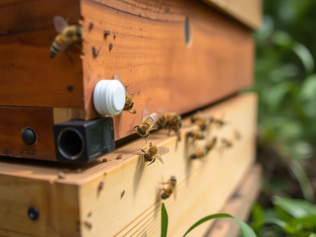 Genera immagine di un alveare con sensori IoT Genera immagine di un alveare con sensori IoT