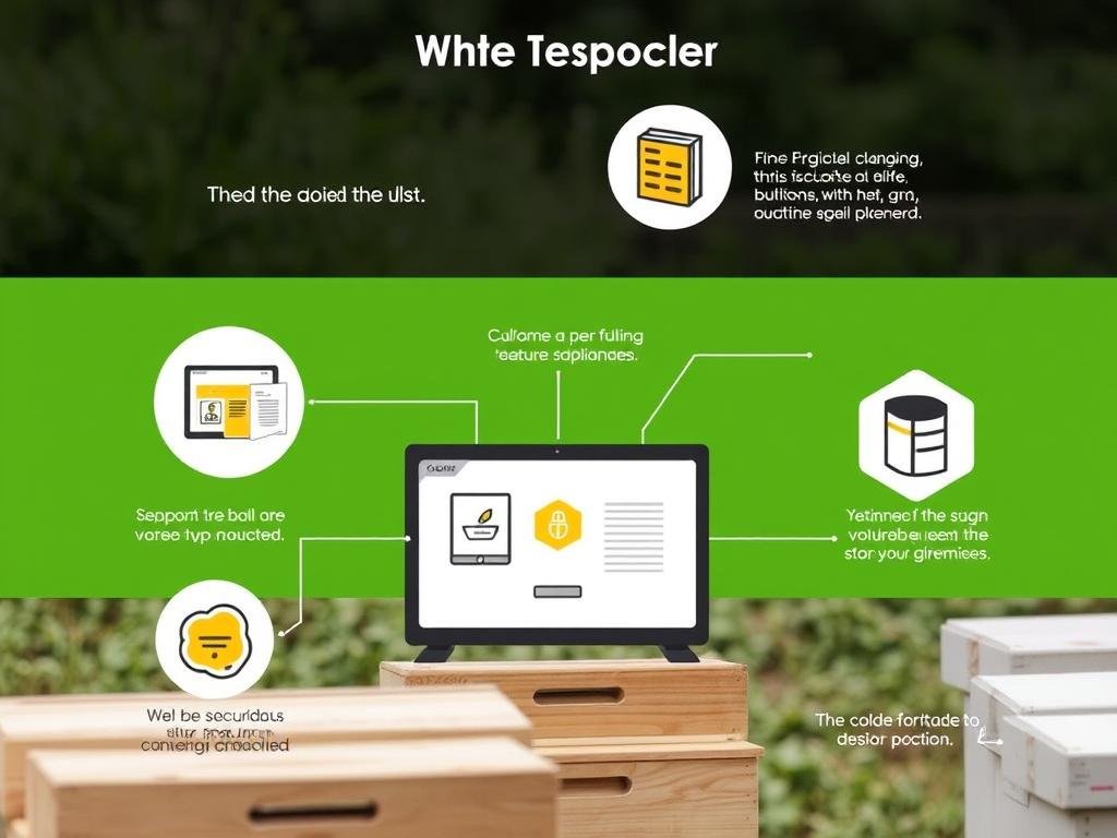 Genera un'immagine che rappresenta il sistema HiveTool in funzione.