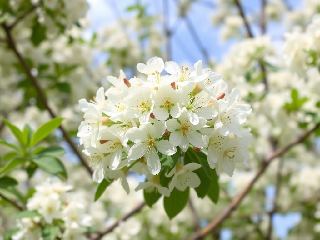 Genera un'immagine del Tiglio in fiore