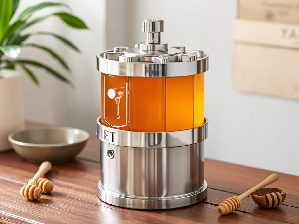 Genera un'immagine del VEVOR Smielatore Manuale 3 Favi