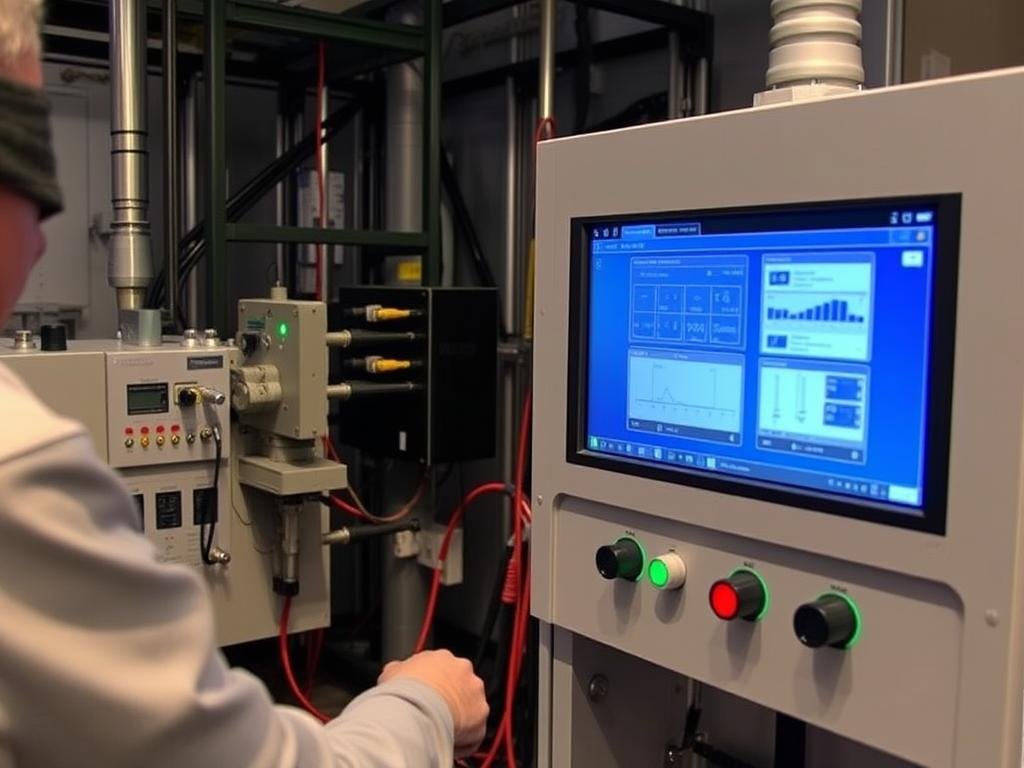 Genera un'immagine del sistema Melixa in funzione