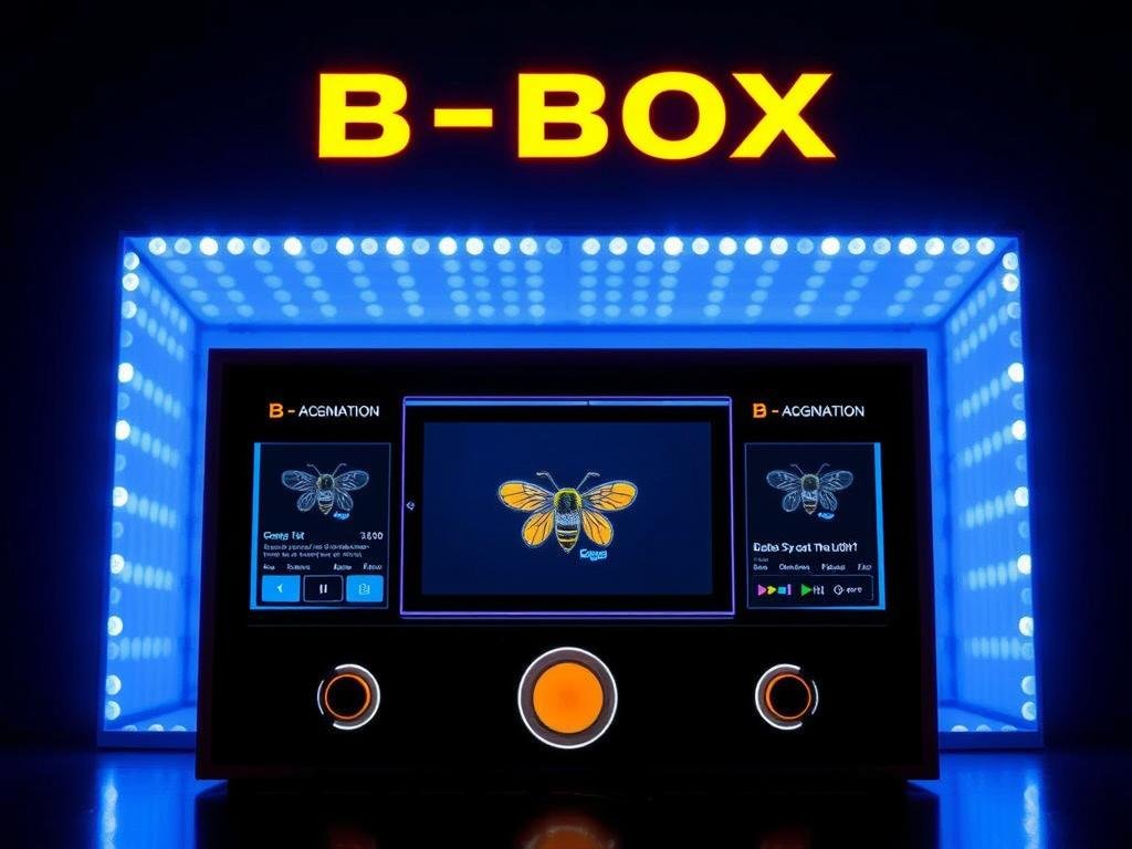Genera un'immagine della B-BOX di Beeing