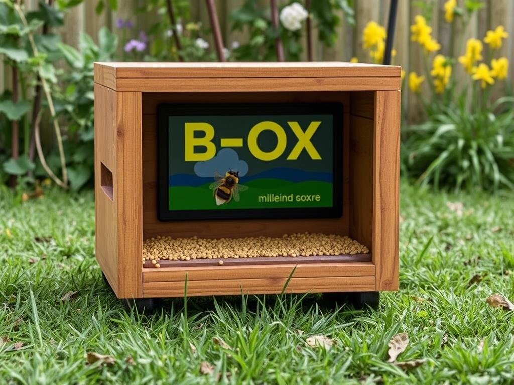 Genera un'immagine della B-BOX di Beeing