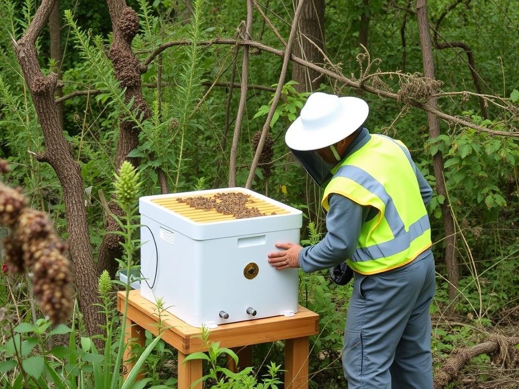Genera un'immagine di BeeHome in funzione