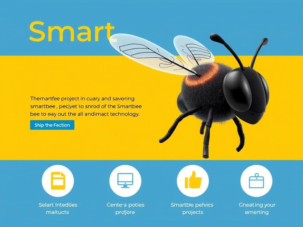 Genera un'immagine rappresentativa del progetto Smartbee