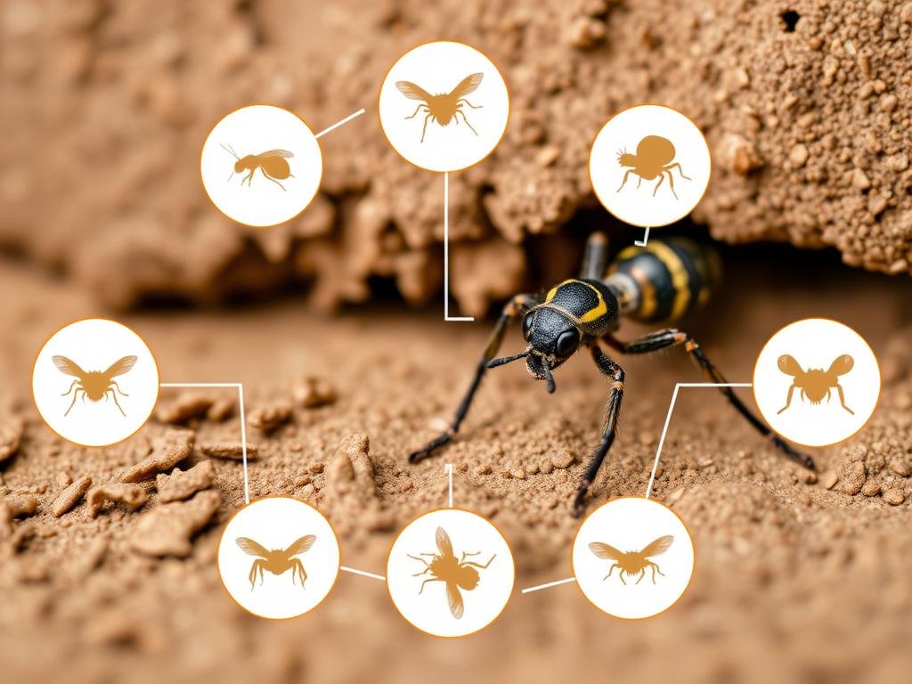 Generazione di immagini per illustrare le soluzioni di controllo dei parassiti Generazione di immagini per illustrare le soluzioni di controllo dei parassiti