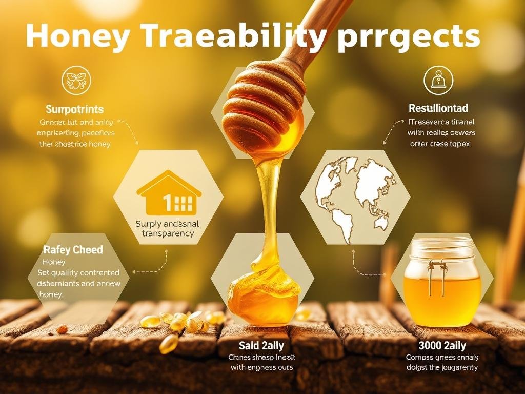 Generazione di un'immagine rappresentativa dei progetti di tracciabilità del miele